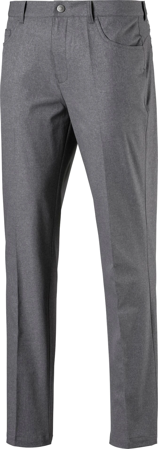 PUMA Men's Jackpot 5 Pocket Heather Golf Pants Quiet Shade 3 PUMA Men's Jackpot 5 Pocket Heather Golf Pants Quiet Shade