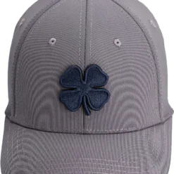 Black Clover BC Pure 2 Fitted Golf Hat For Men Grey