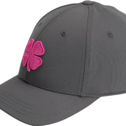 Black Clover BC Pure 1 Fitted Golf Hat For Men Charcoal -Golf Apparel Shop unnamed file 9568