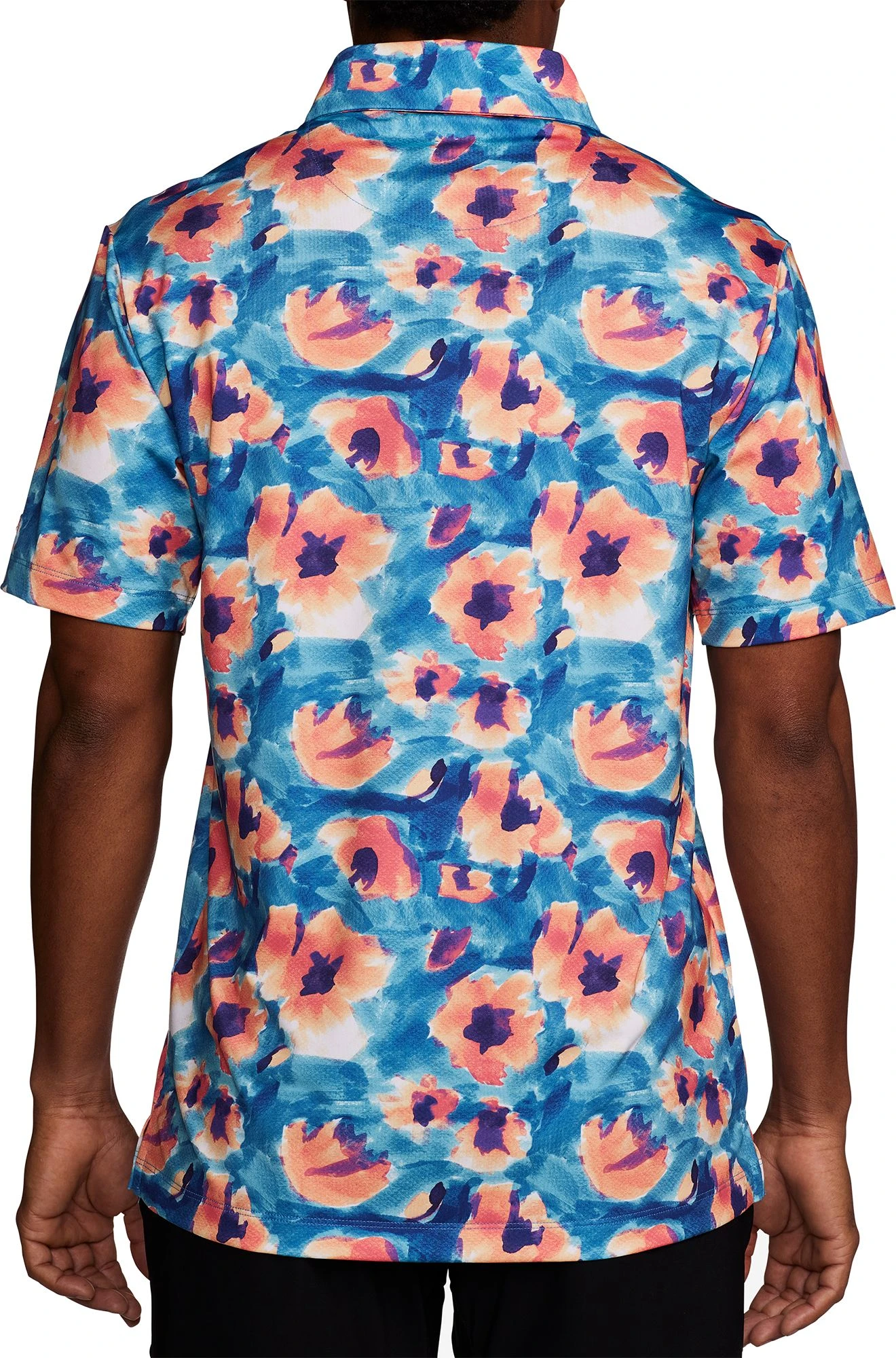 Bad Birdie Men's Woodstock Golf Polo Woodstock Print 4 Bad Birdie Men's Woodstock Golf Polo Woodstock Print - Image 2
