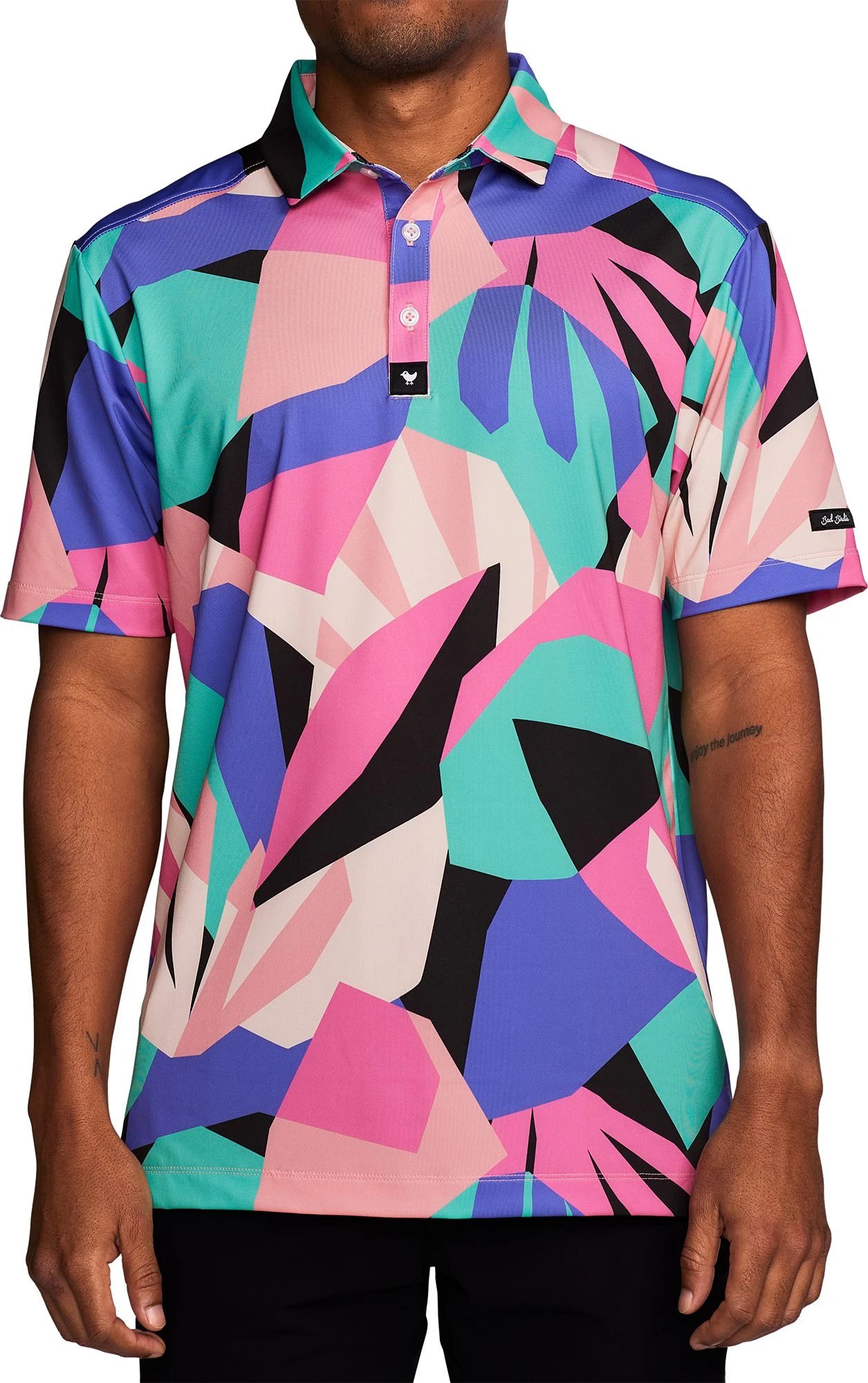 Bad Birdie Men's Montage Golf Polo 3 Bad Birdie Men's Montage Golf Polo