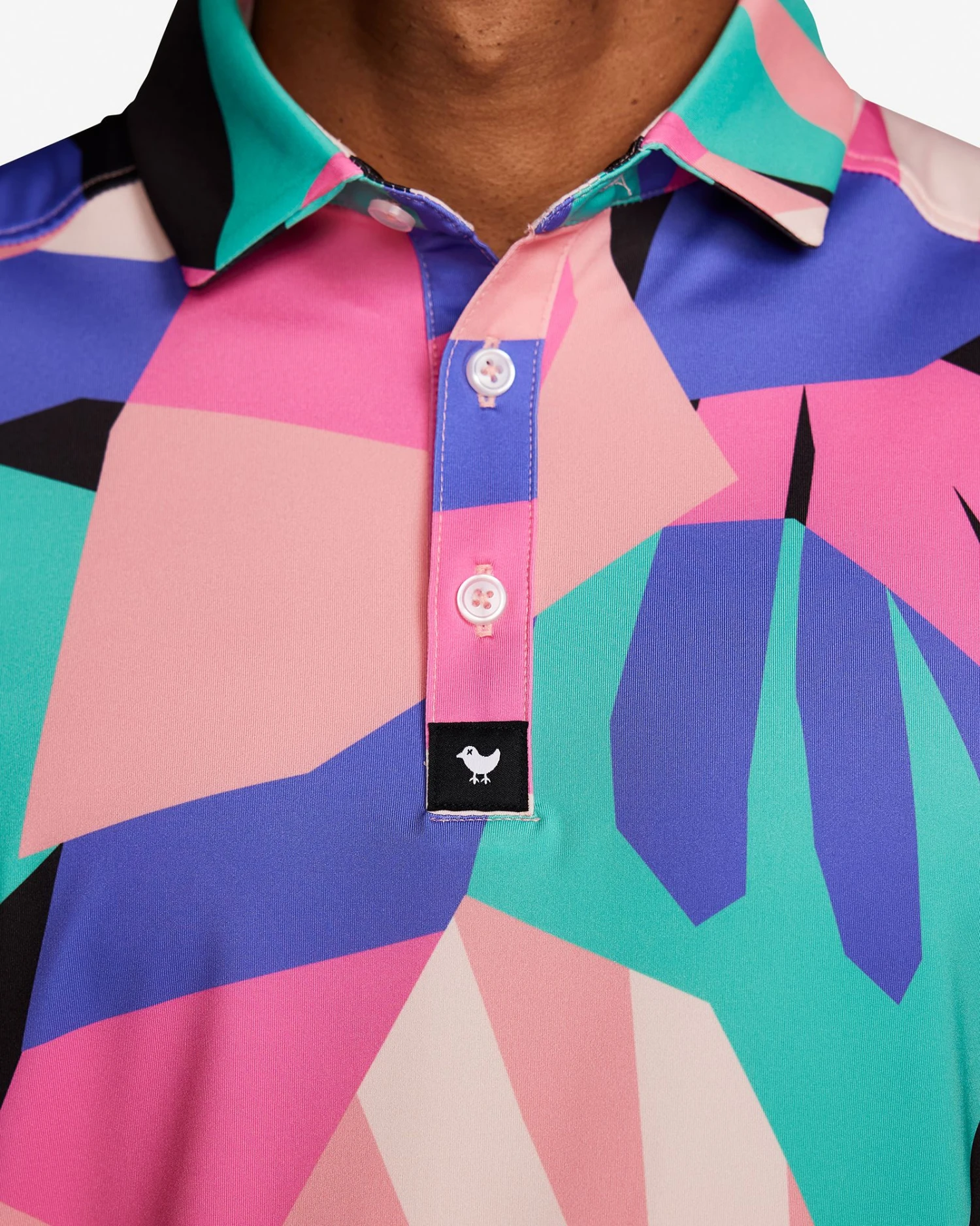 Bad Birdie Men's Montage Golf Polo 5 Bad Birdie Men's Montage Golf Polo - Image 3