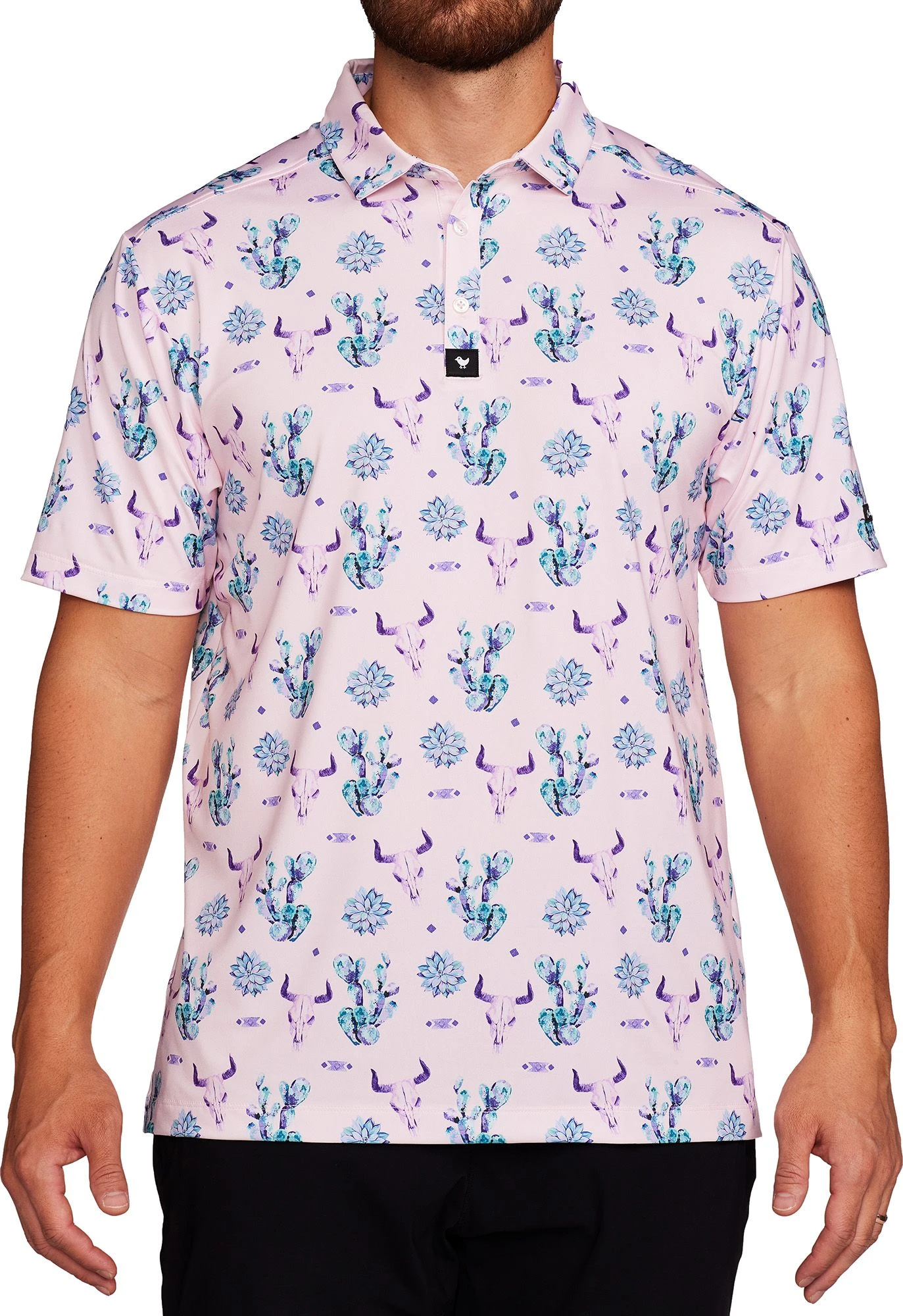 Bad Birdie Men's The Ranch Golf Polo 3 Bad Birdie Men's The Ranch Golf Polo