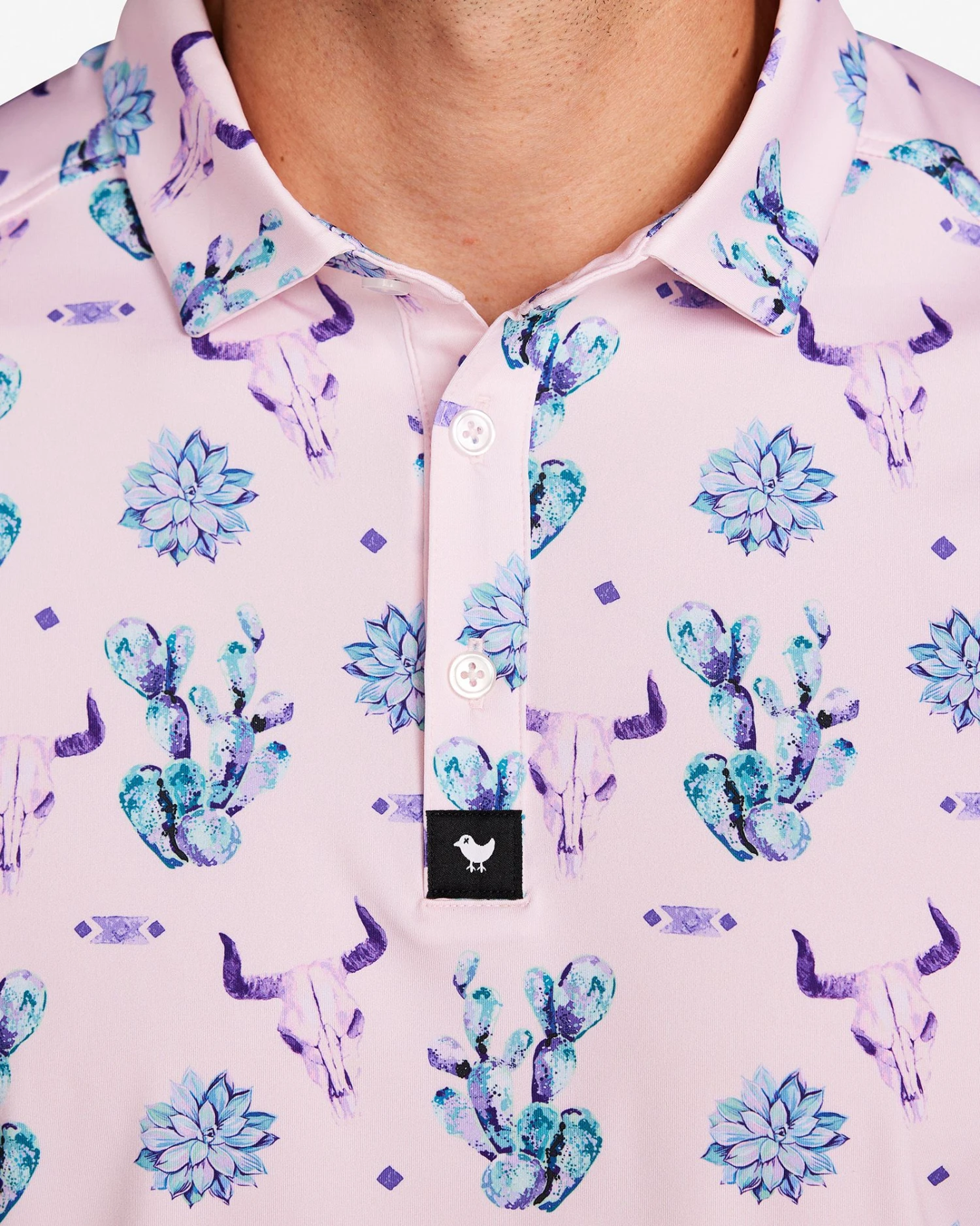 Bad Birdie Men's The Ranch Golf Polo 6 Bad Birdie Men's The Ranch Golf Polo - Image 4