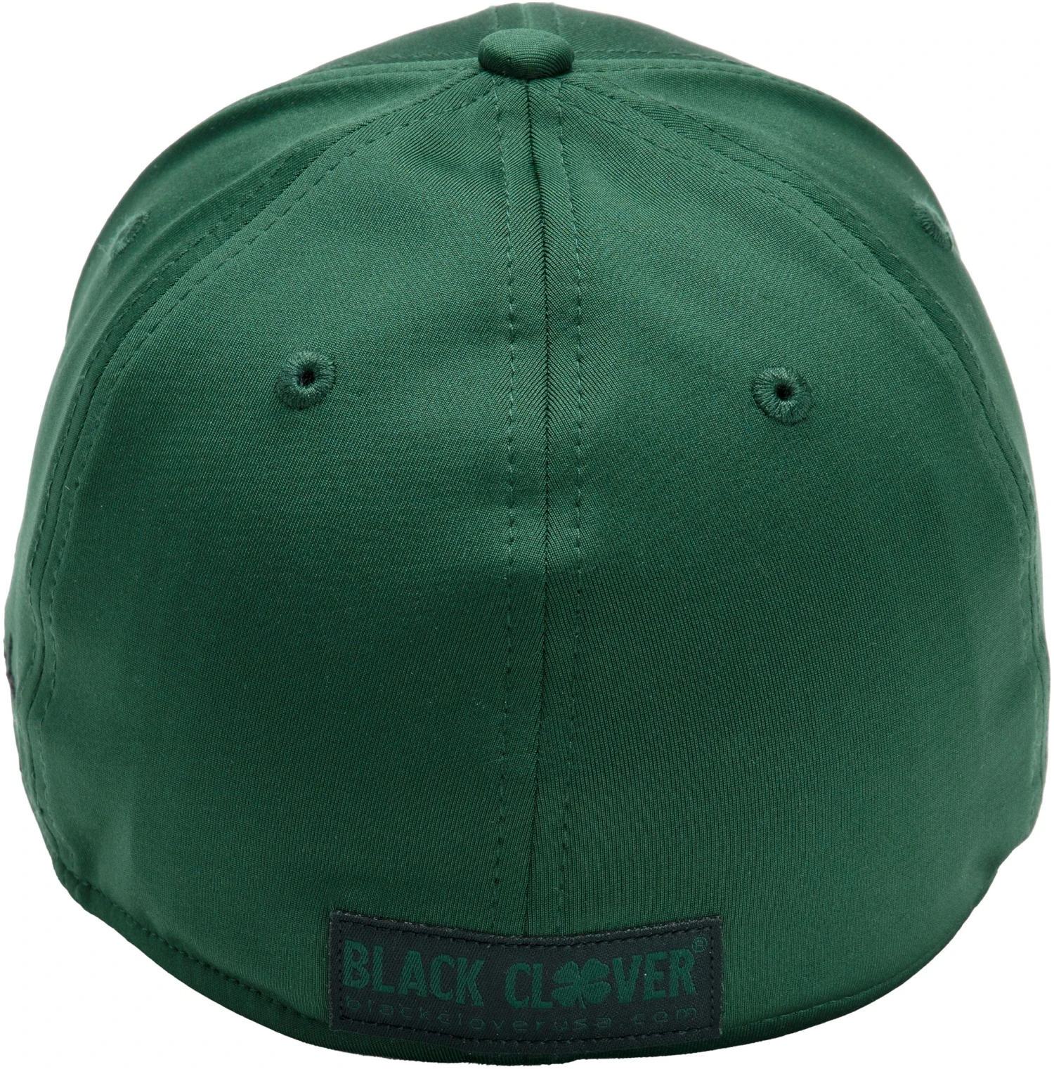 Black Clover Men's Premium Clover 53 Fitted Golf Hat Kelly Green 4 Black Clover Men's Premium Clover 53 Fitted Golf Hat Kelly Green - Image 2