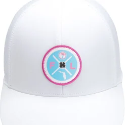 Black Clover Florida Vibe Golf Hat For Men White