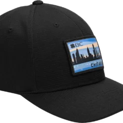 Black Clover Men's Chicago Resident Fitted Golf Hat Light Blue -Golf Apparel Shop unnamed file 9626