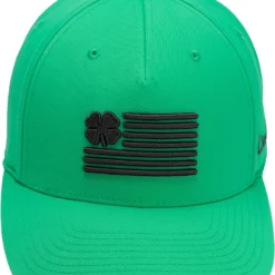 Black Clover Men's Clover Nation 14 Snapback Golf Hat Kelly Green