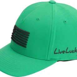 Black Clover Men's Clover Nation 14 Snapback Golf Hat Kelly Green -Golf Apparel Shop unnamed file 9629