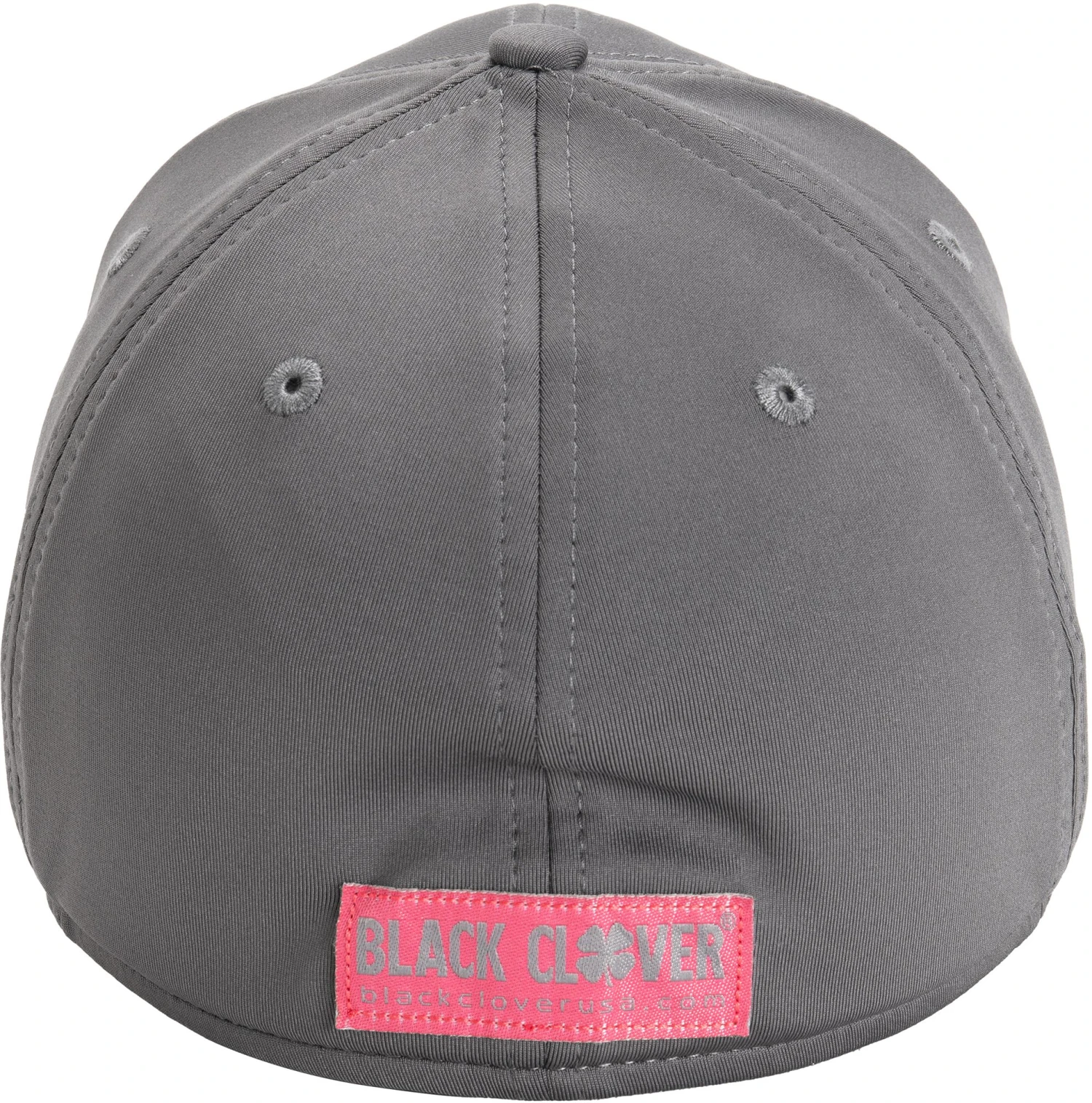 Black Clover Men's Premium Clover 100 Fitted Golf Hat Charcoal 4 Black Clover Men's Premium Clover 100 Fitted Golf Hat Charcoal - Image 2