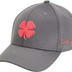 Black Clover Men's Premium Clover 100 Fitted Golf Hat Charcoal 9 Black Clover Men's Premium Clover 100 Fitted Golf Hat Charcoal -Golf Apparel Shop unnamed file 9634