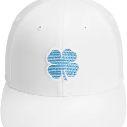 Black Clover Men's Inside Line Snapback Golf Hat White