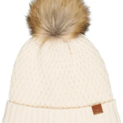 Callaway Women's Pom Pom Golf Beanie Cream