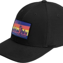 Black Clover Men's New York Resident Fitted Golf Hat -Golf Apparel Shop unnamed file 9652