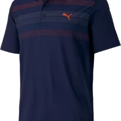 PUMA Men's Road Map Golf Polo Peacoat