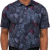 Waggle Tropic Twilight Golf Polo For Men Black/grey -Golf Apparel Shop unnamed file 9667