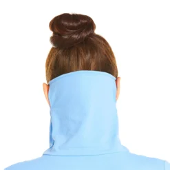 IBKUL Women's IBKareFUL Convertible Mock Golf Top Peri -Golf Apparel Shop unnamed file 9684