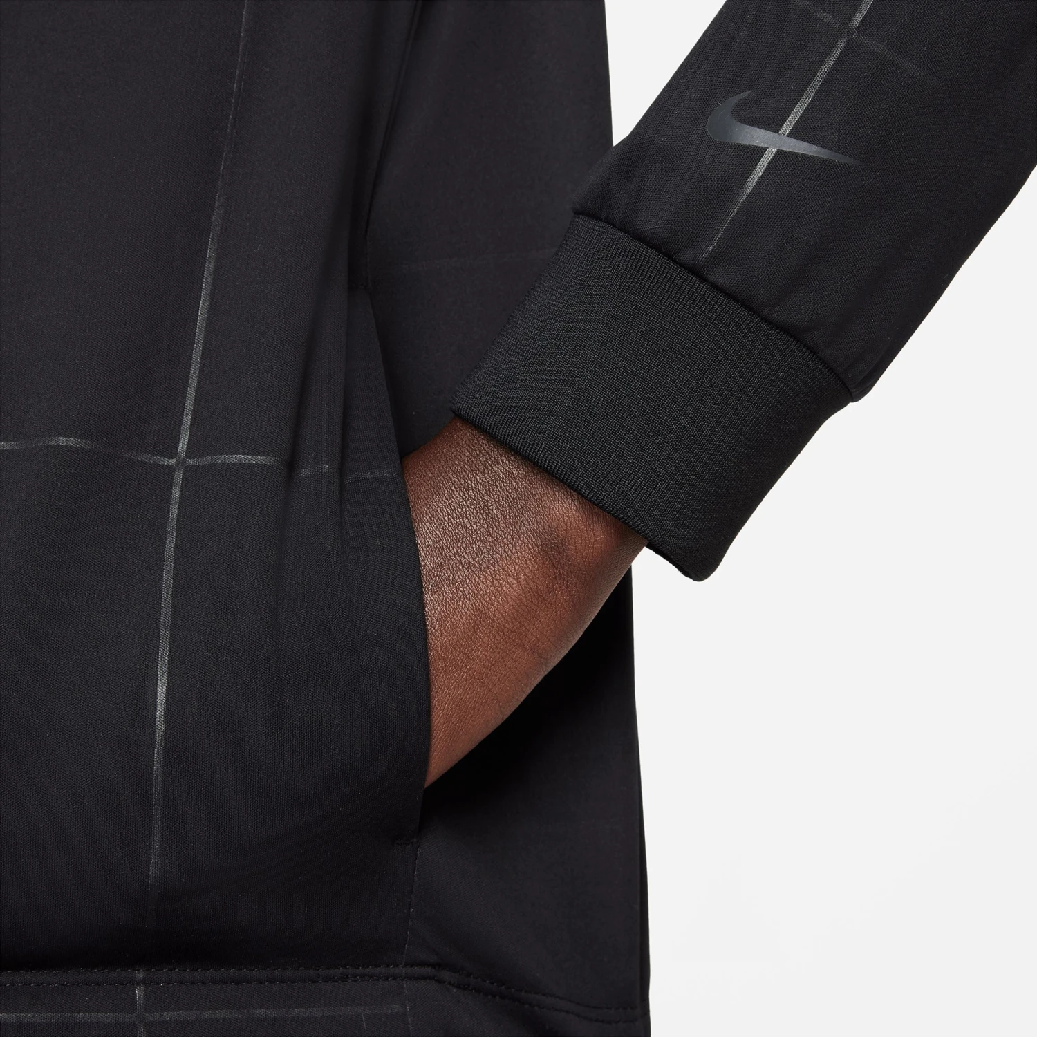 Nike Women's Storm-FIT Long Sleeve Golf Shirt Black 7 Nike Women's Storm-FIT Long Sleeve Golf Shirt Black - Image 5