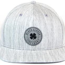 Black Clover Men's Marine Luck Golf Hat Grey