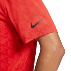 Nike Men's Dri-Fit UV Vapor Golf Polo Track Red 11 Nike Men's Dri-Fit UV Vapor Golf Polo Track Red -Golf Apparel Shop unnamed file 9723
