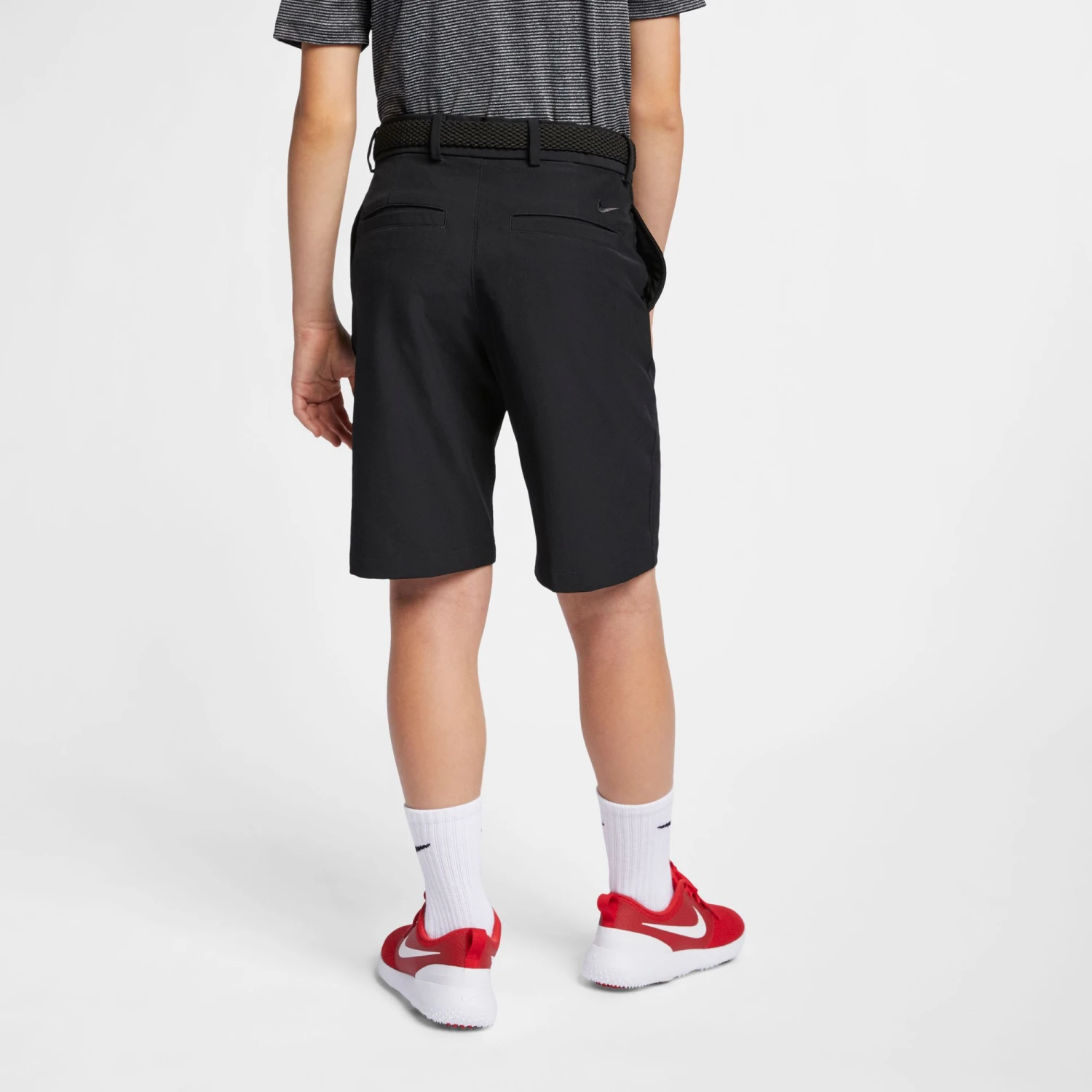 Nike Boys' Hybrid Flex Golf Shorts Black/black/black 4 Nike Boys' Hybrid Flex Golf Shorts Black/black/black - Image 2