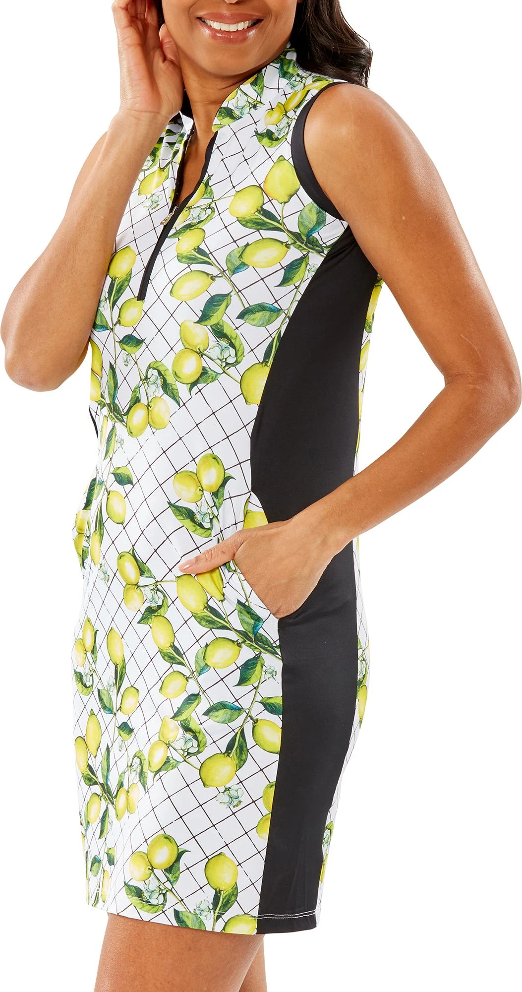 Nancy Lopez Golf Nancy Lopez Women's Tart Golf Dress White Multi 4 Nancy Lopez Golf Nancy Lopez Women's Tart Golf Dress White Multi - Image 2