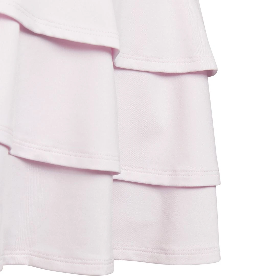 Adidas Girls' Ruffled Golf Skort Almost Pink 6 Adidas Girls' Ruffled Golf Skort Almost Pink - Image 4