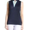 Sport Haley Women's Oasis Sleeveless Golf Polo Midnight