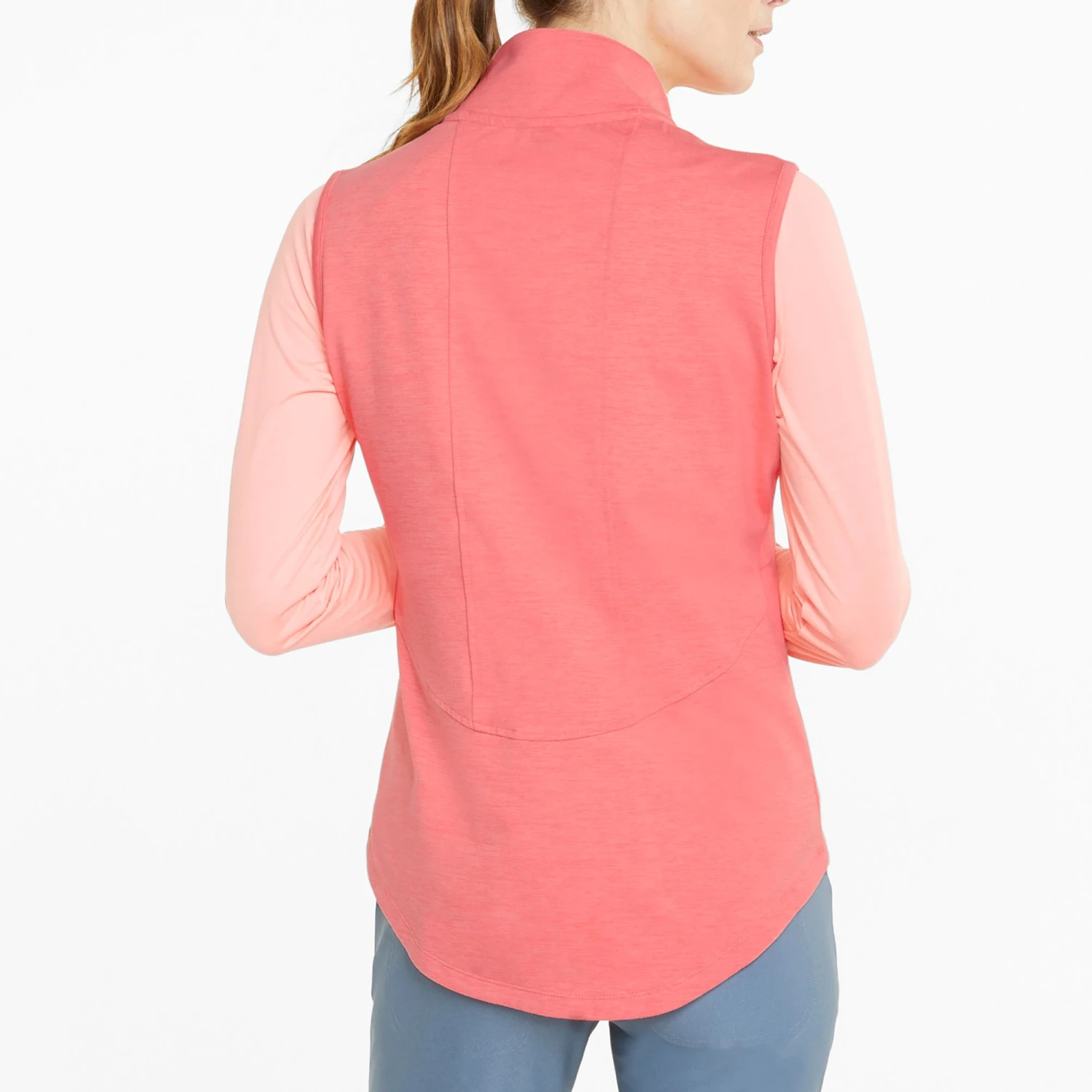 Puma Women's CLOUDSPUN Daybreak Golf Vest Puma Black Heather 5 Puma Women's CLOUDSPUN Daybreak Golf Vest Puma Black Heather - Image 3