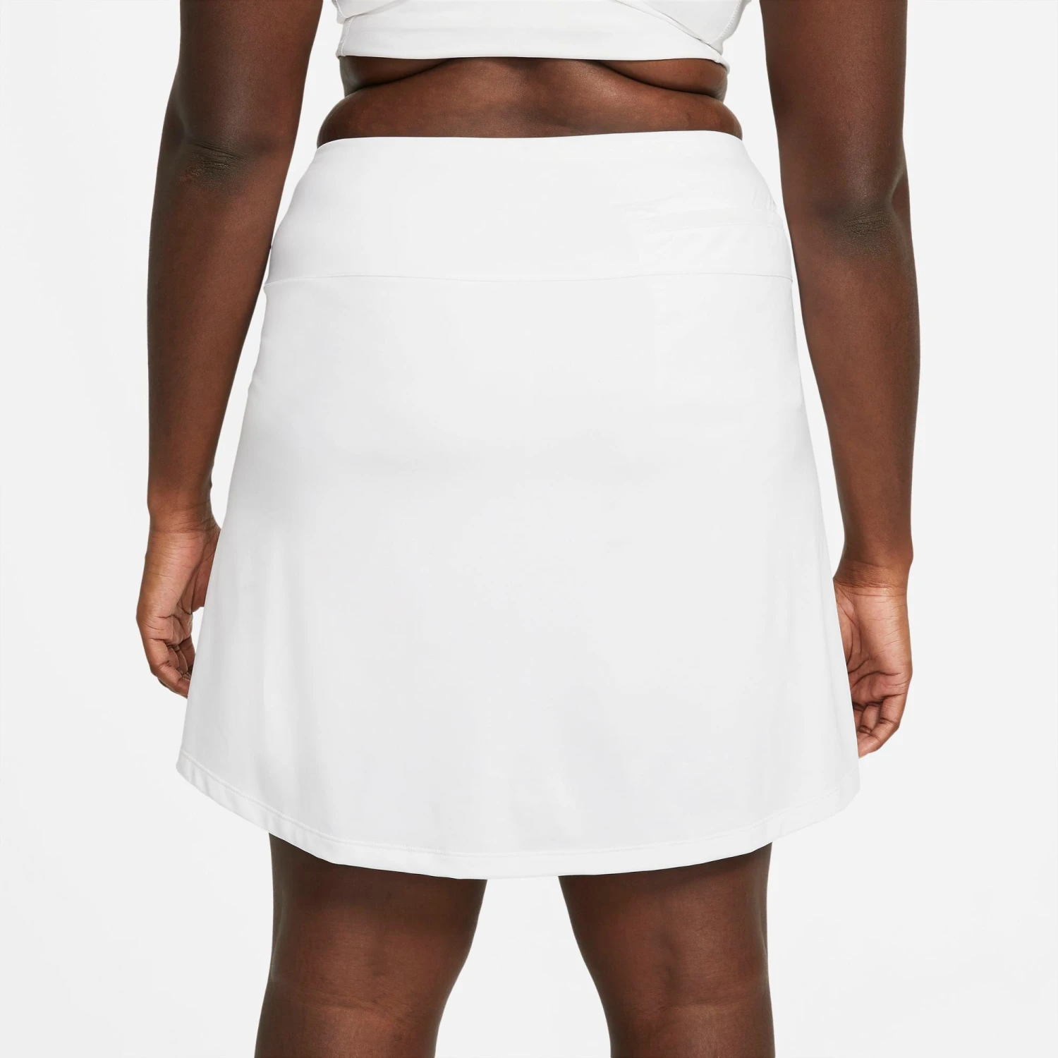 Nike Women's Solid 17" Golf Skirt White 5 Nike Women's Solid 17" Golf Skirt White - Image 3