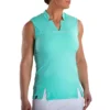 SwingDish Women's Adeline Sleeveless Golf Top Teal 1 SwingDish Women's Adeline Sleeveless Golf Top Teal -Golf Apparel Shop unnamed file 9976